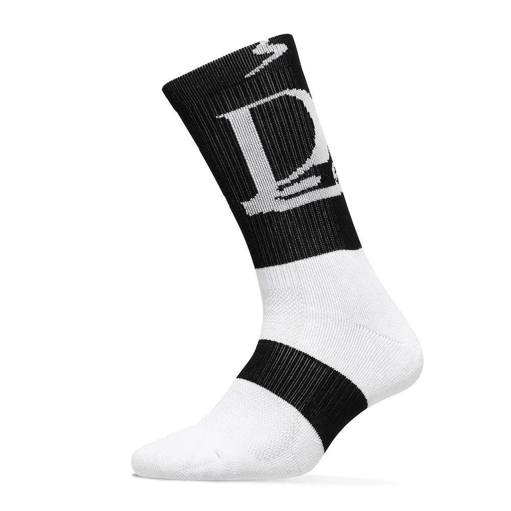 Soulsfeng Basketball Socks Black White