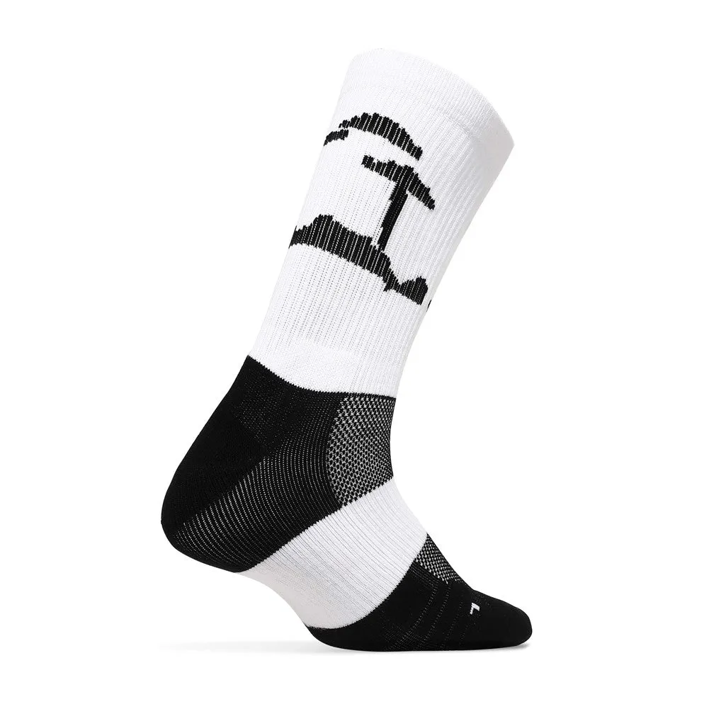 Soulsfeng Basketball Socks Black White