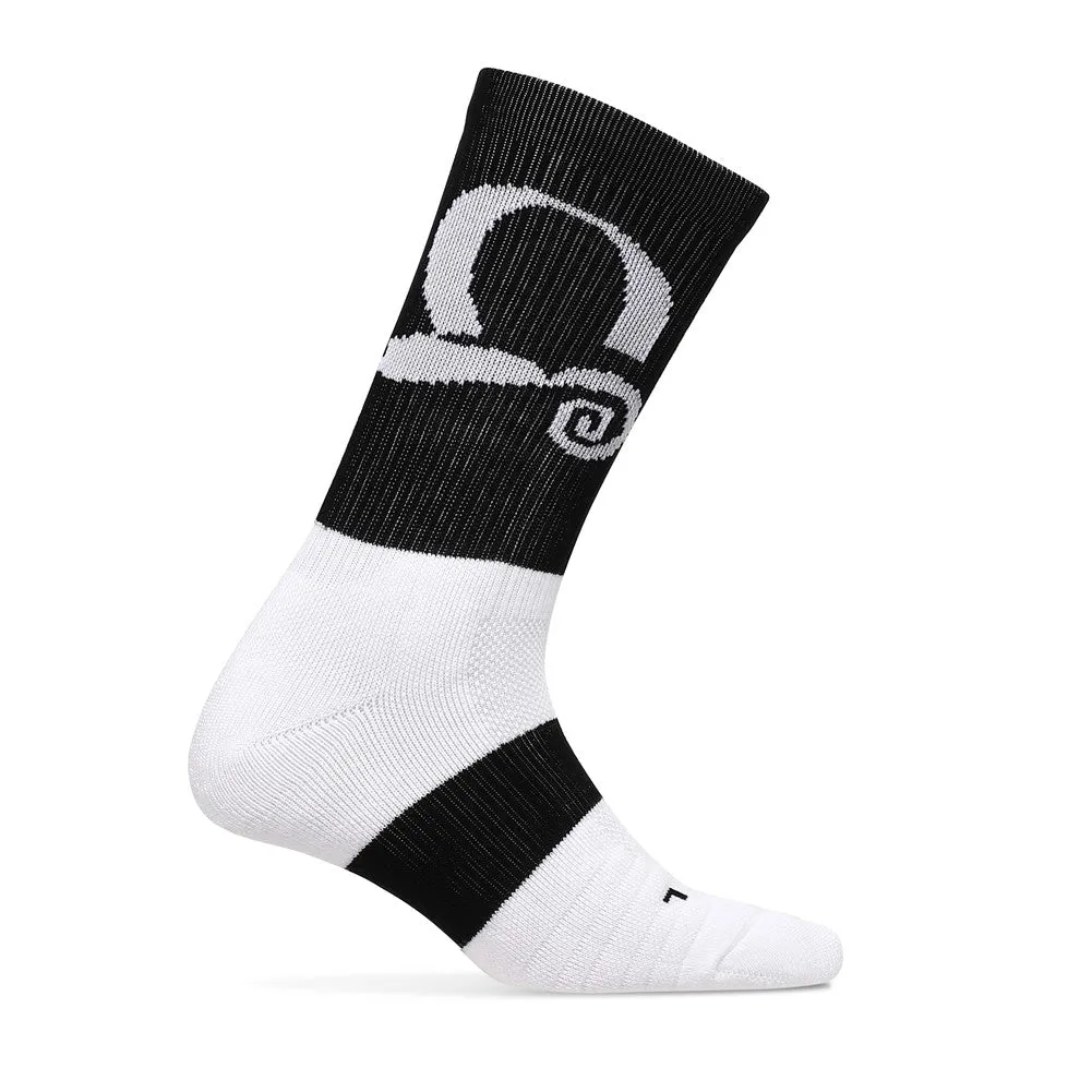 Soulsfeng Basketball Socks Black White