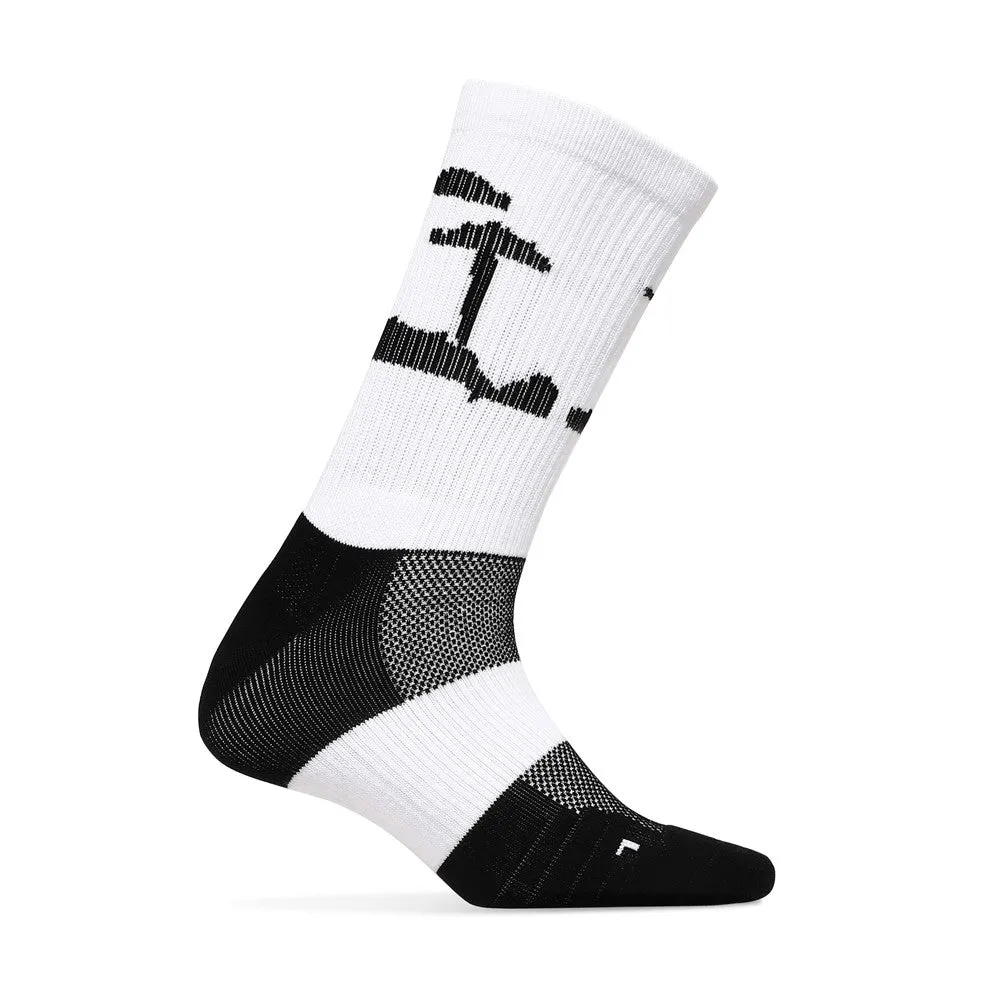 Soulsfeng Basketball Socks Black White