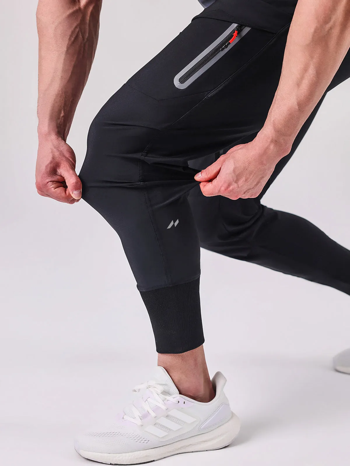 Stay Cool High Rib Cargo Jogger Athletic Stretch Pants