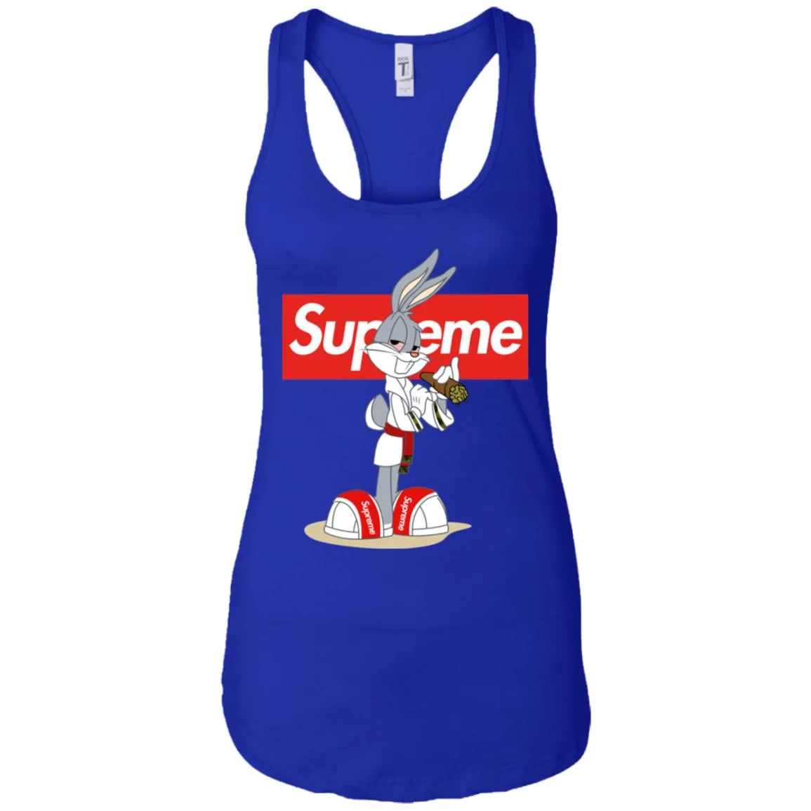 Supreme Rabbit Smoking T-shirt Women Tank Top