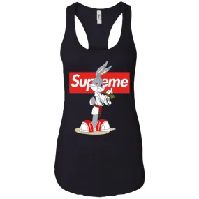 Supreme Rabbit Smoking T-shirt Women Tank Top