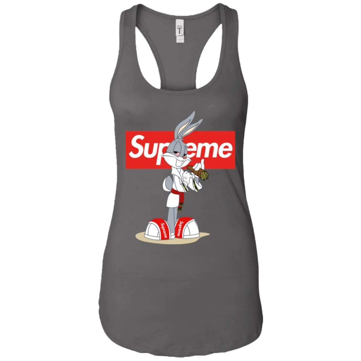 Supreme Rabbit Smoking T-shirt Women Tank Top