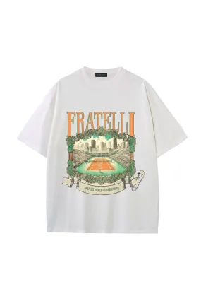 T-SHIRT TENNIS BLANC