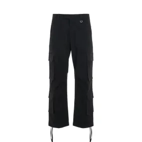 Technical Cargo Pants in Black