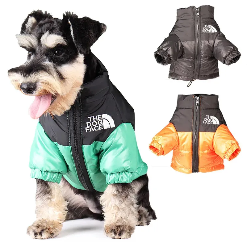 THE DOG FACE JACKET (ADORABLE) WINTER OR WINDBREAKER XS-XXXL SIZES