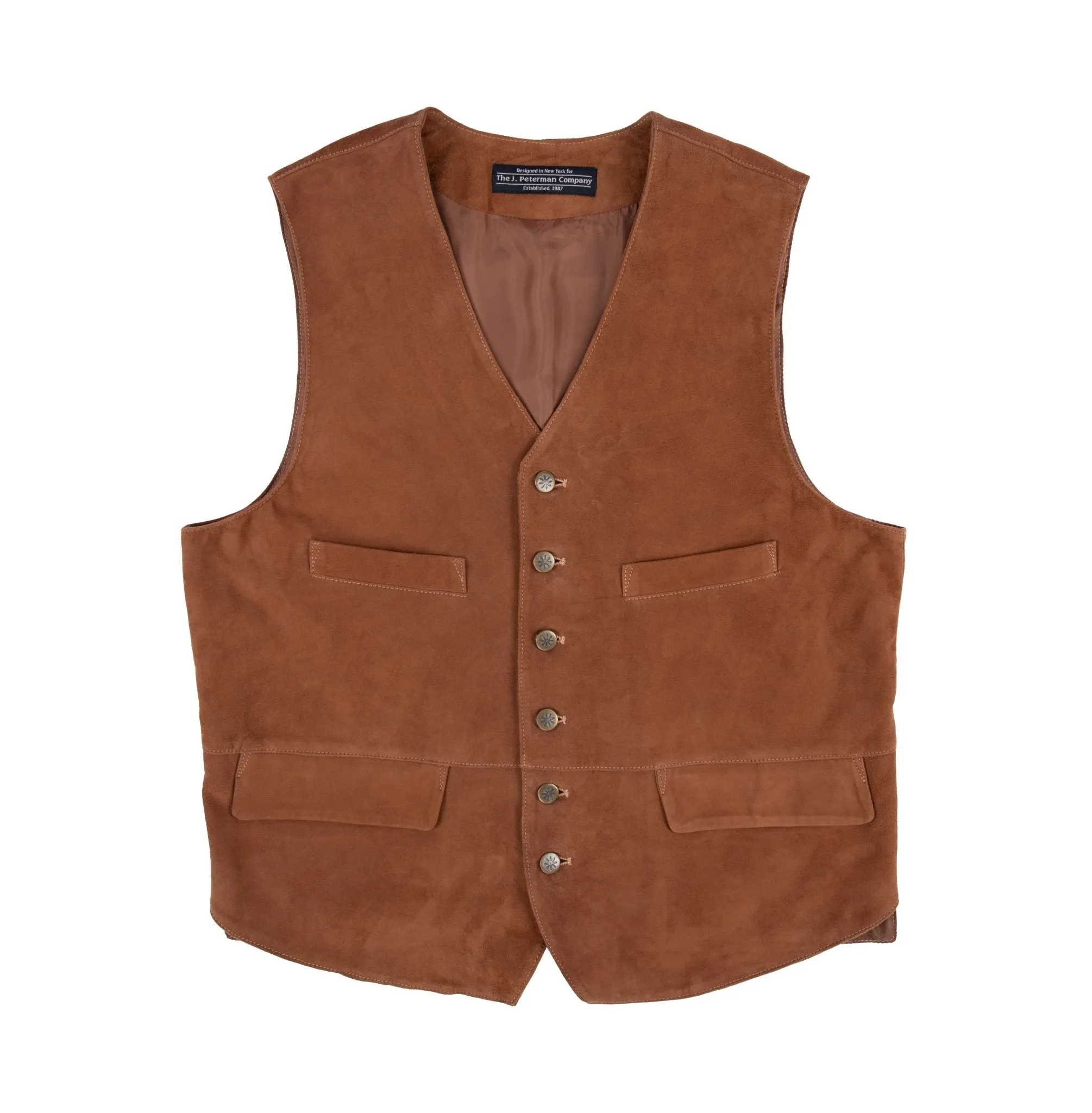 The Roper's Suede Vest