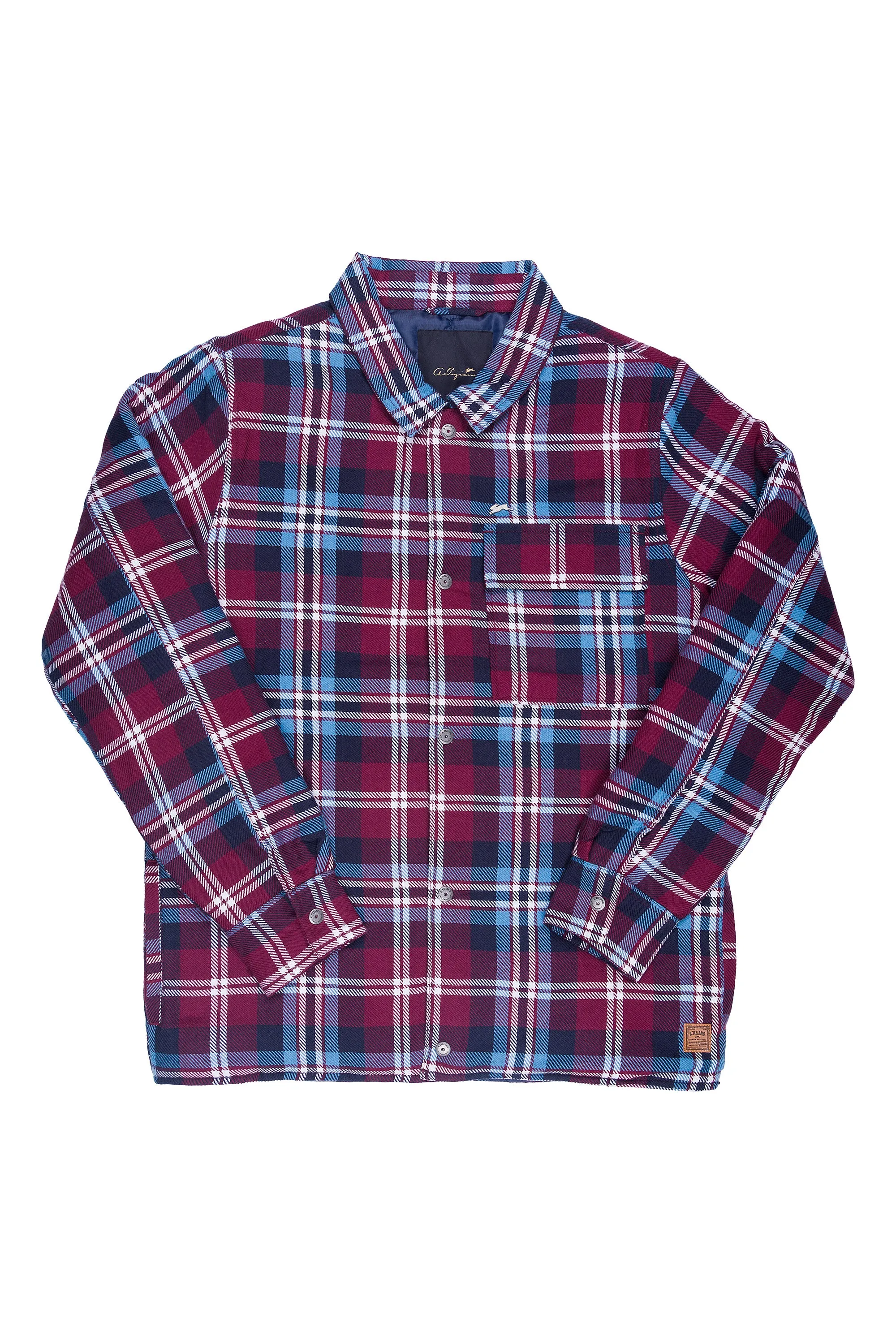 Theo | Men's Yarn Dyed Plaid Shirt