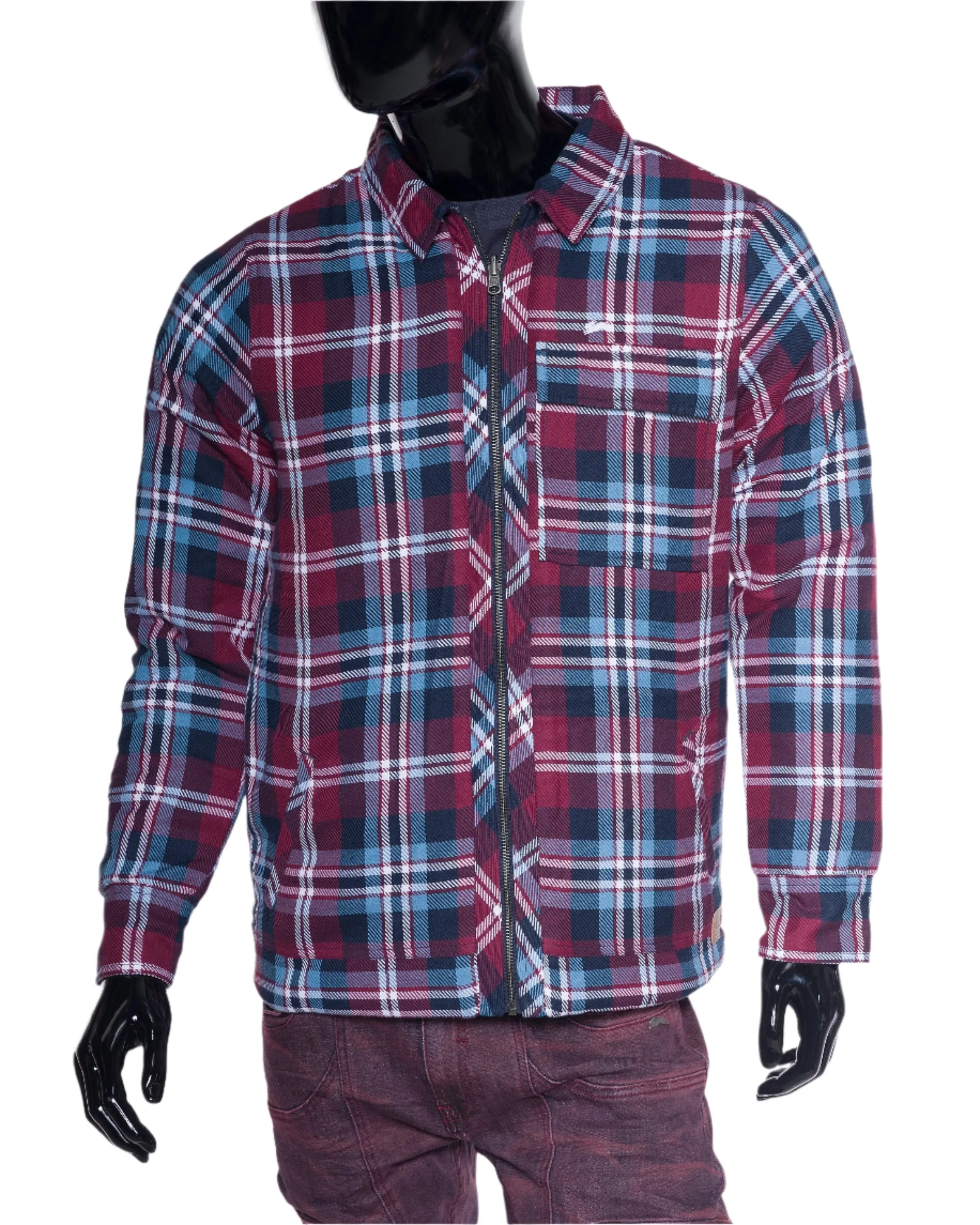 Theo | Men's Yarn Dyed Plaid Shirt