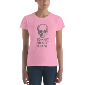 To Knit Or Not To Knit (t-shirt, classic fit)