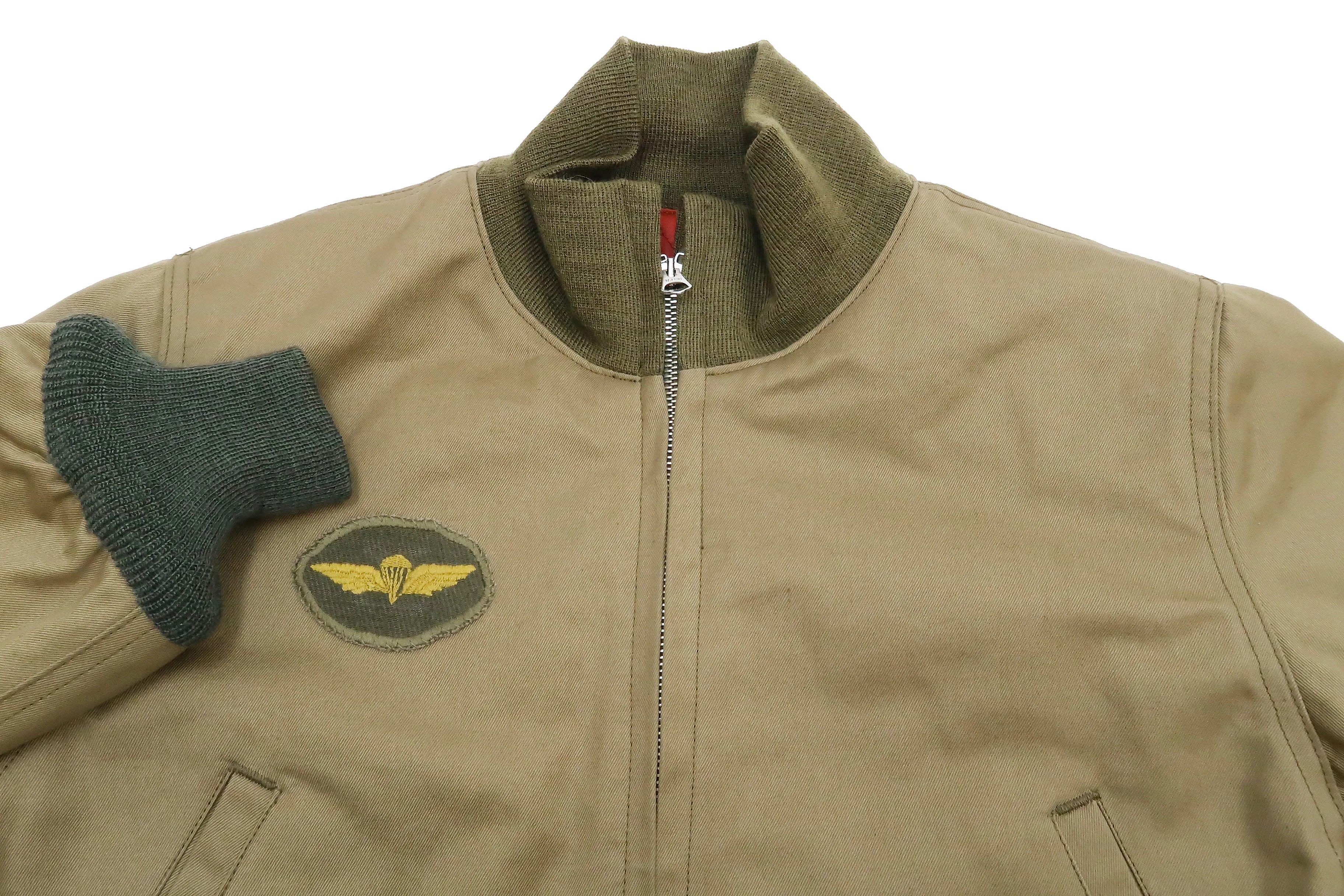 TOYS McCOY Jacket Men's Repro Tanker Jacket worn by Robert De Niro in Taxi Driver TMJ2238 Khaki