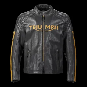 Triumph Braddan Air Race Jacket - Black & Gold