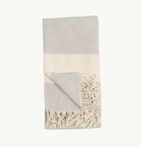 Turkish Towel in Diamond in Mist