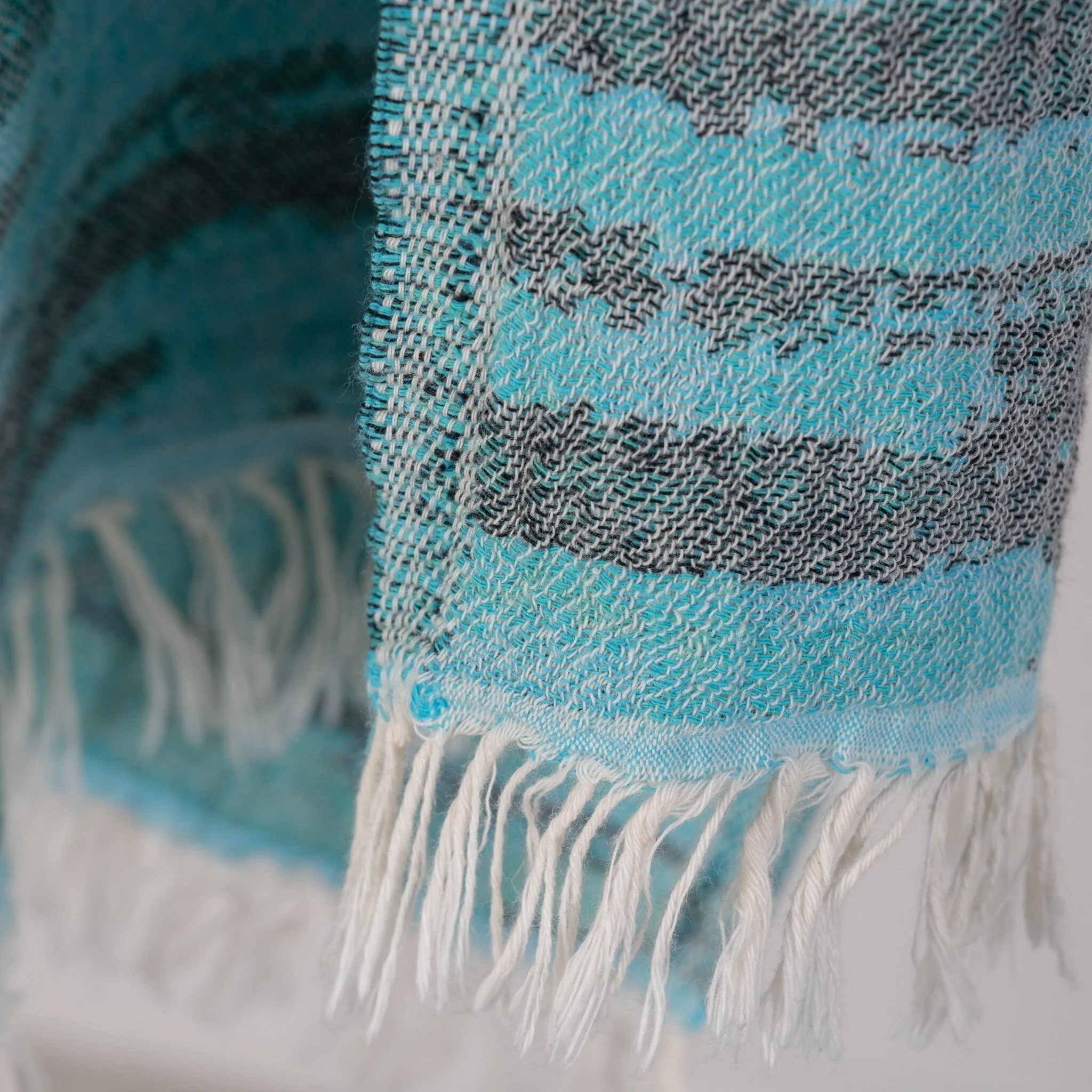 Turkish Towel Riverbend in Seagreen