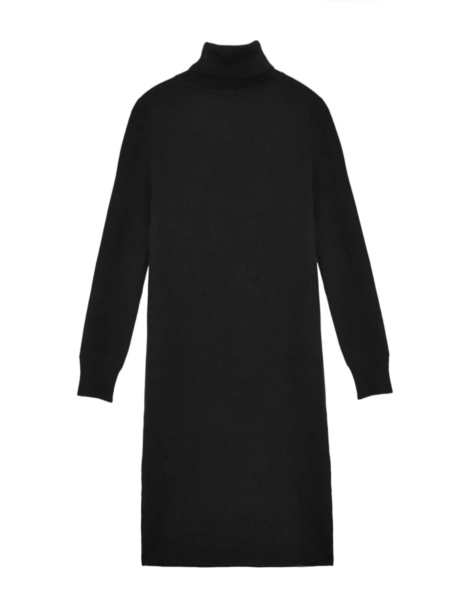 Turtleneck Dress_Black