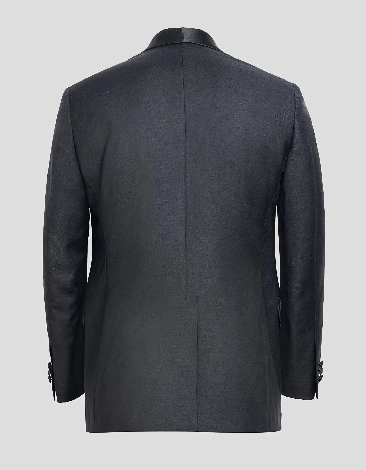 TUXEDO 1 BUTTON SATIN SHAWL COLLAR