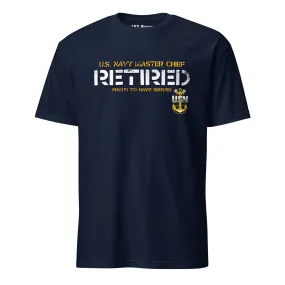 U.S. Navy Retired Master Chief Men's Tee