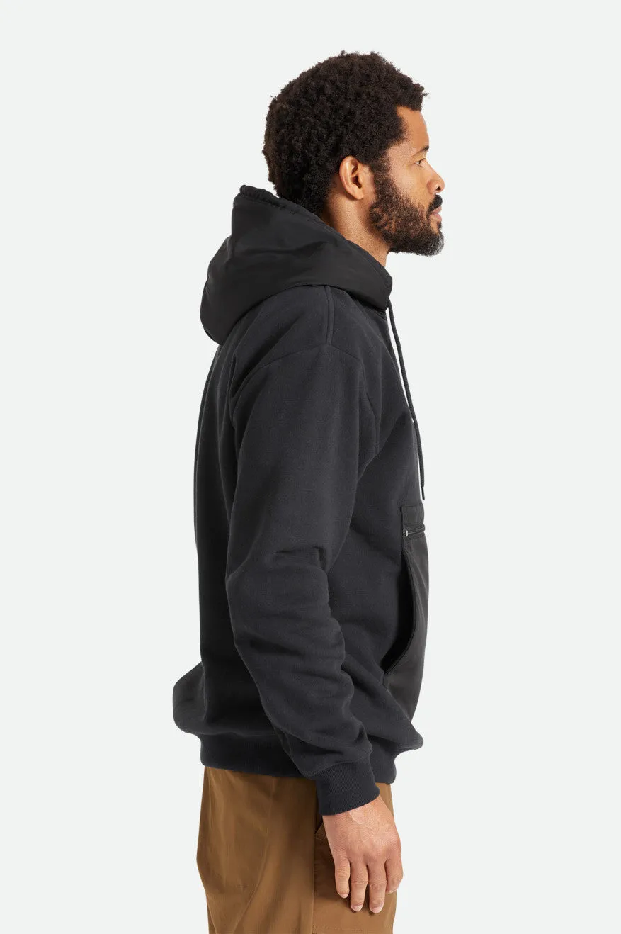 Utility Recycled Hood - Black