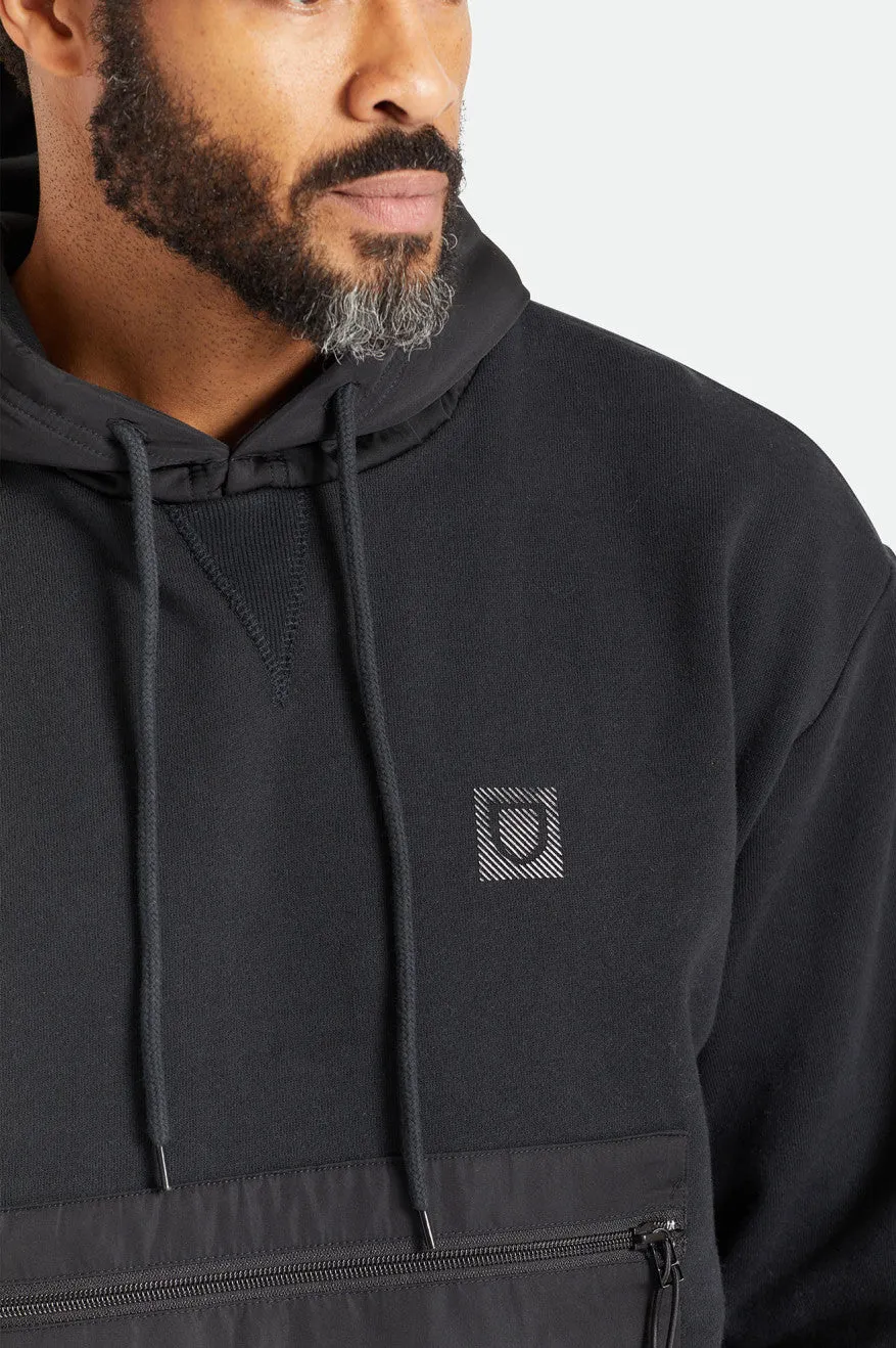 Utility Recycled Hood - Black