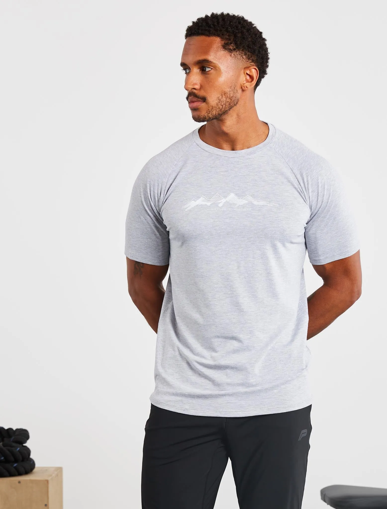 Utility T-Shirt - Grey Marl