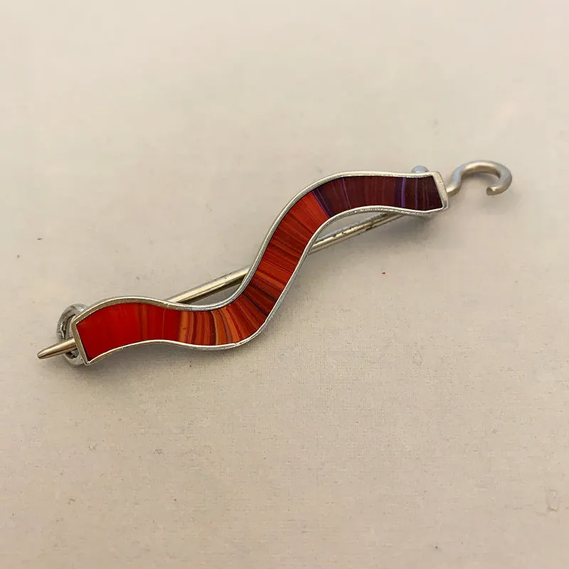 Wavy Shawl Pin