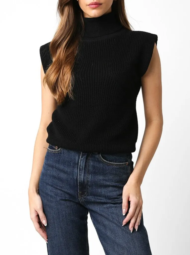 Wila Sleeveless Turtleneck Sweater