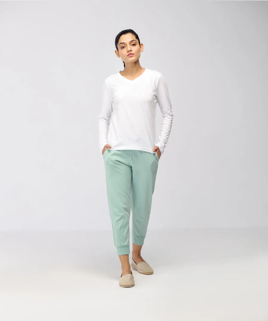 Women's Basic Cropped Joggers