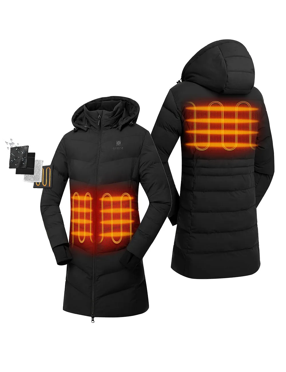 Women's Heated Thermolite® Puffer Parka Jacket