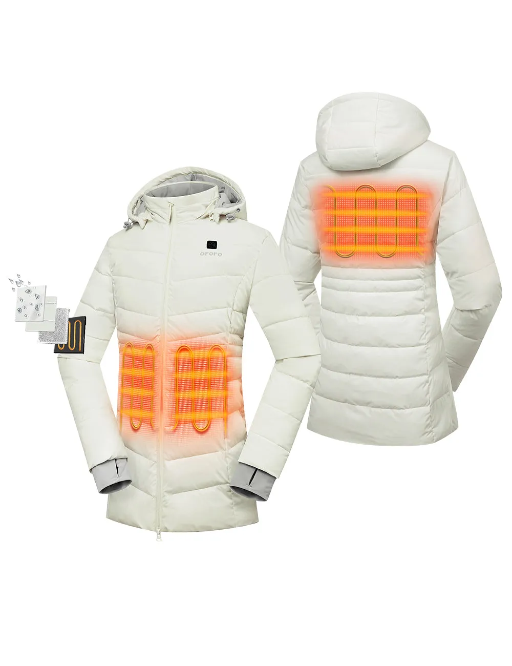 Women's Heated Thermolite® Puffer Parka Jacket