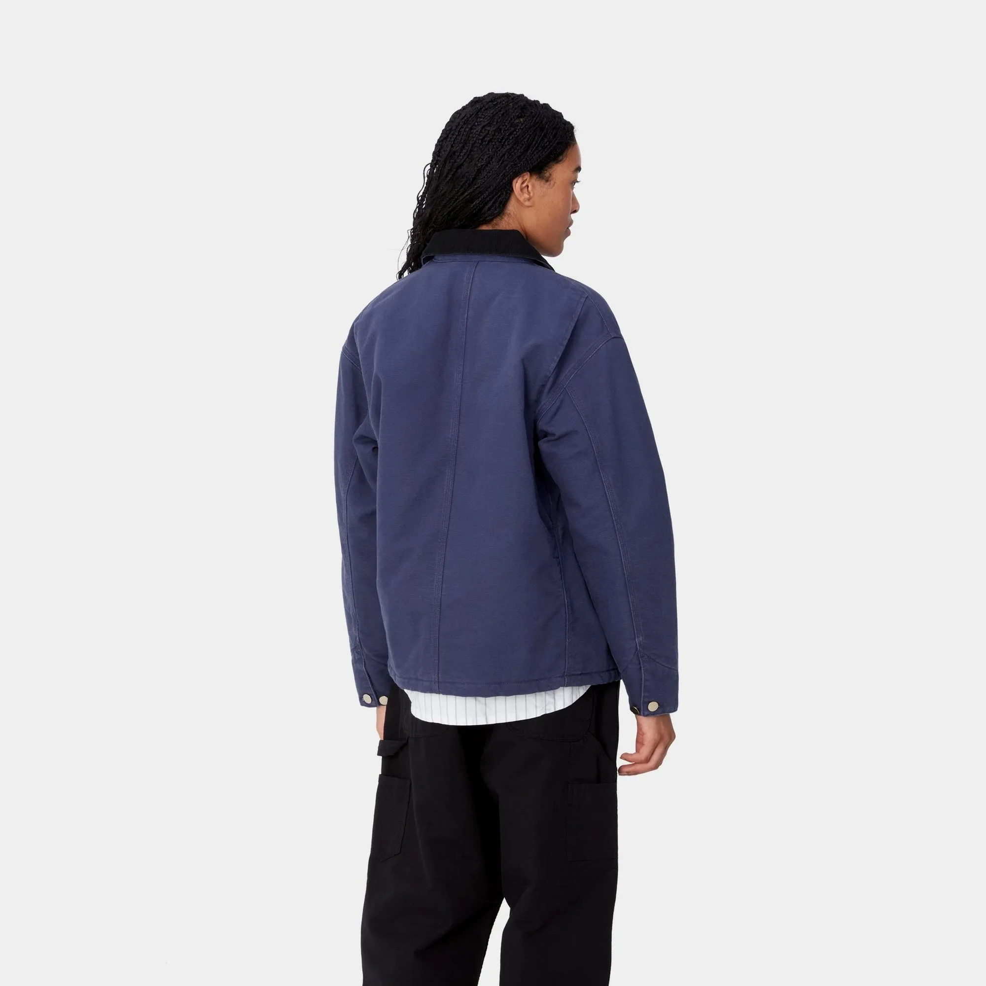 Women's OG Michigan Chore Coat (Winter) | Aura / Black