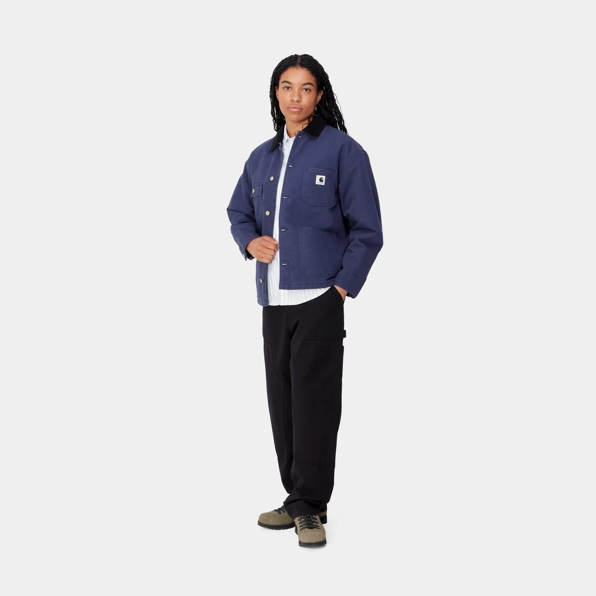 Women's OG Michigan Chore Coat (Winter) | Aura / Black