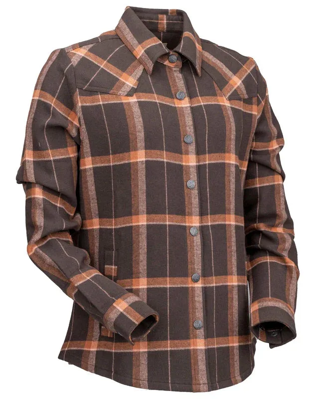 Women's Outback Brown Hazel Shirt Jacket