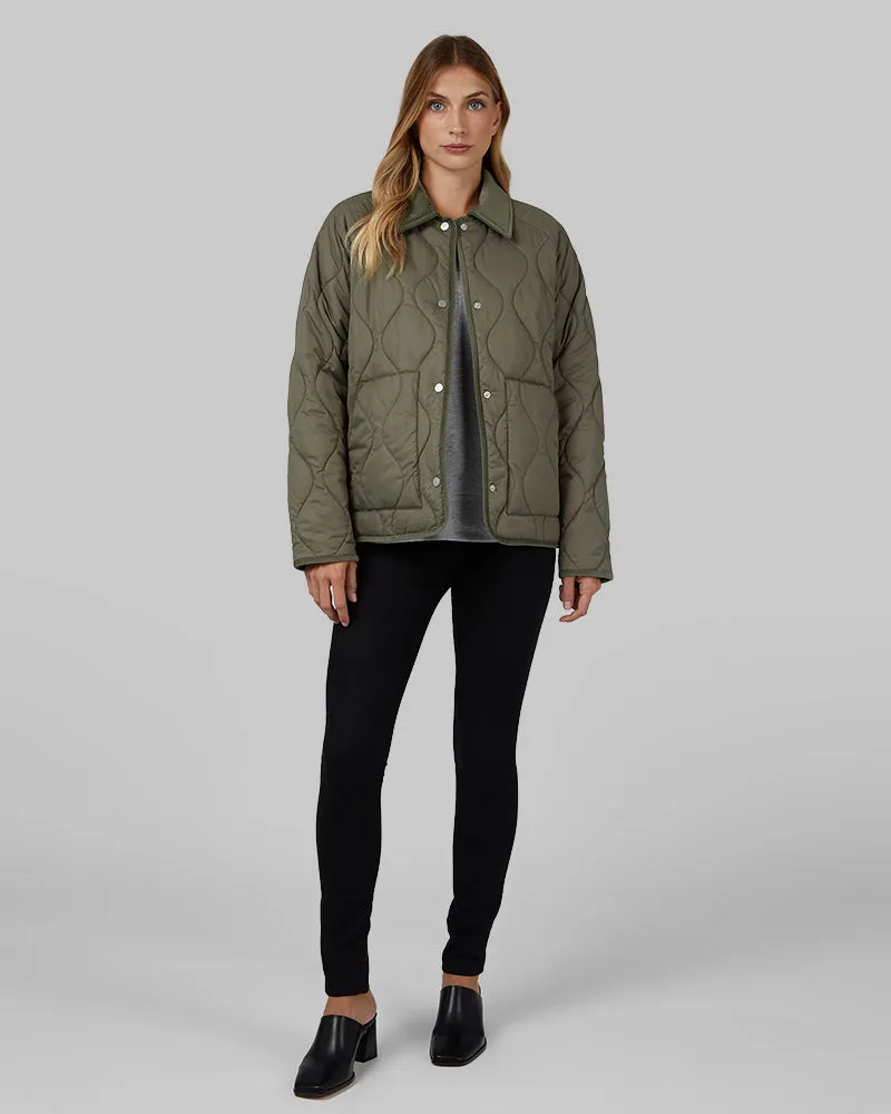 WOMEN'S SHIELD TECH ONION QUILTED JACKET