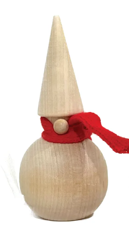 Wooden Ball Tomte