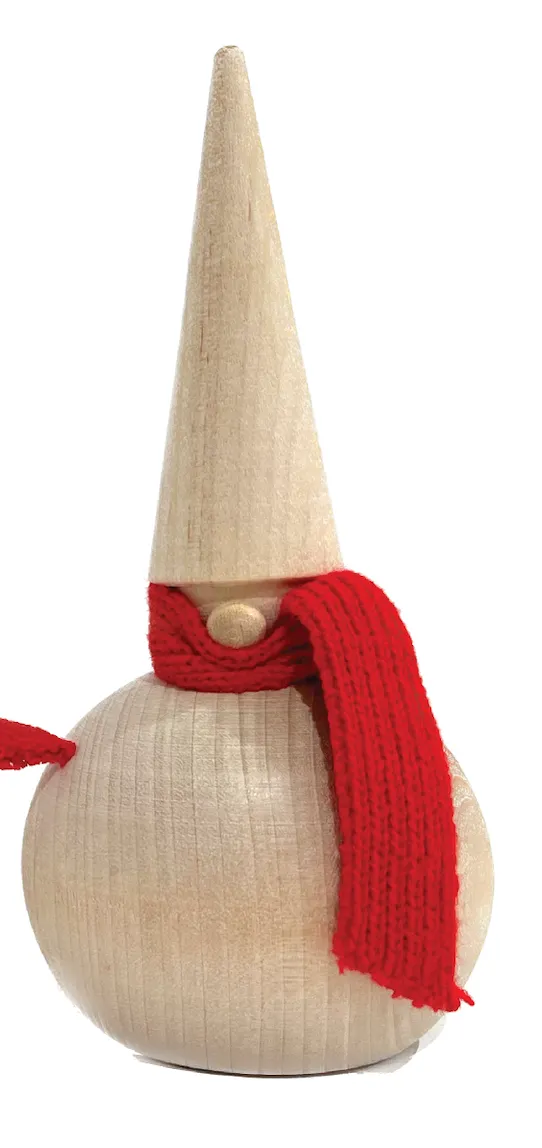 Wooden Ball Tomte