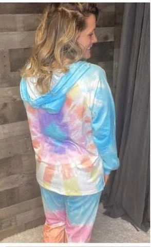 Woodstock Tie Dye Jogger Set