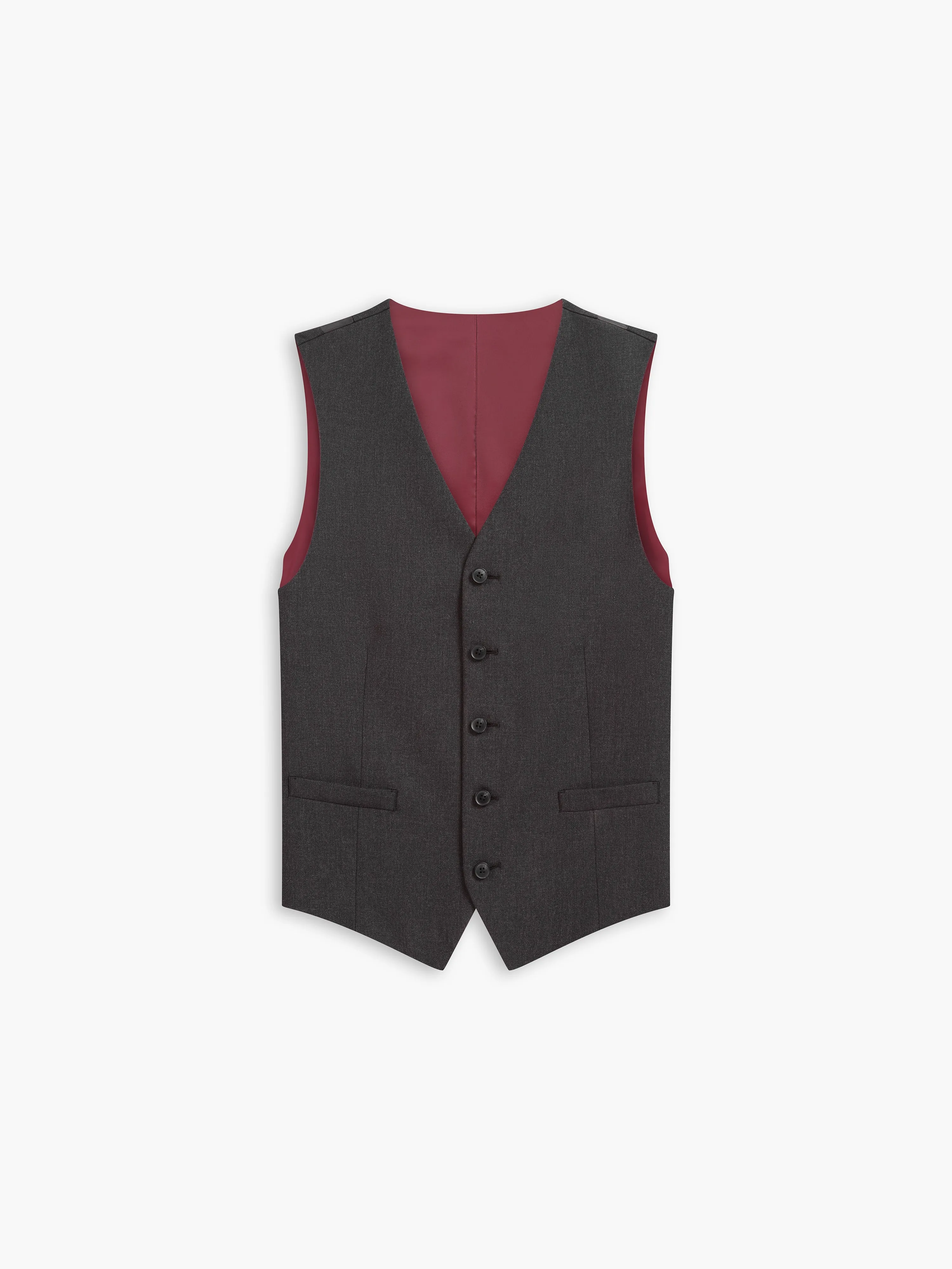 Woolwich Infinity Slim Fit Charcoal Waistcoat