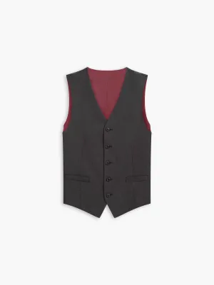 Woolwich Infinity Slim Fit Charcoal Waistcoat