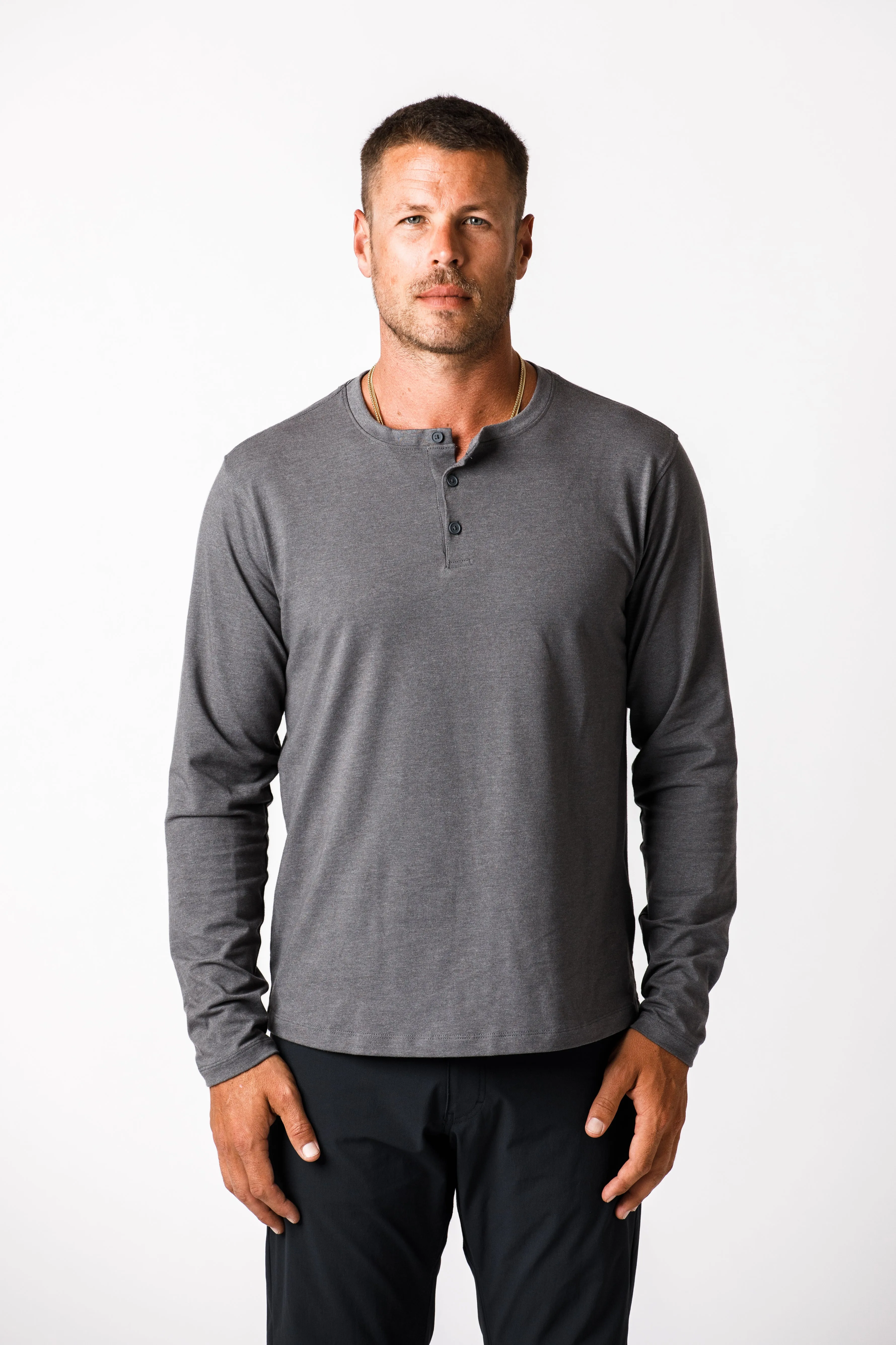 X Cotton Henley