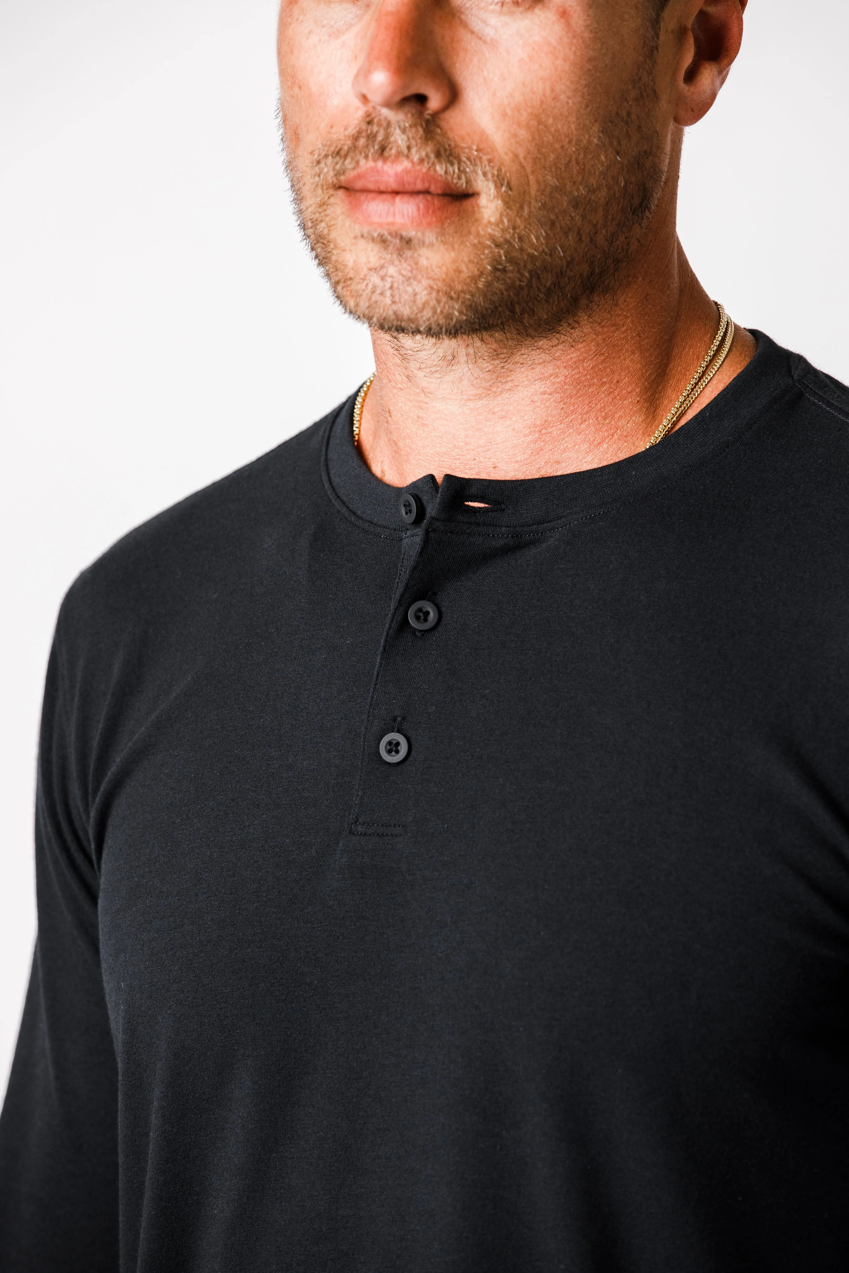 X Cotton Henley