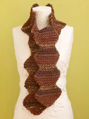 Zig Zag Remix Scarf (Knit) - Version 3